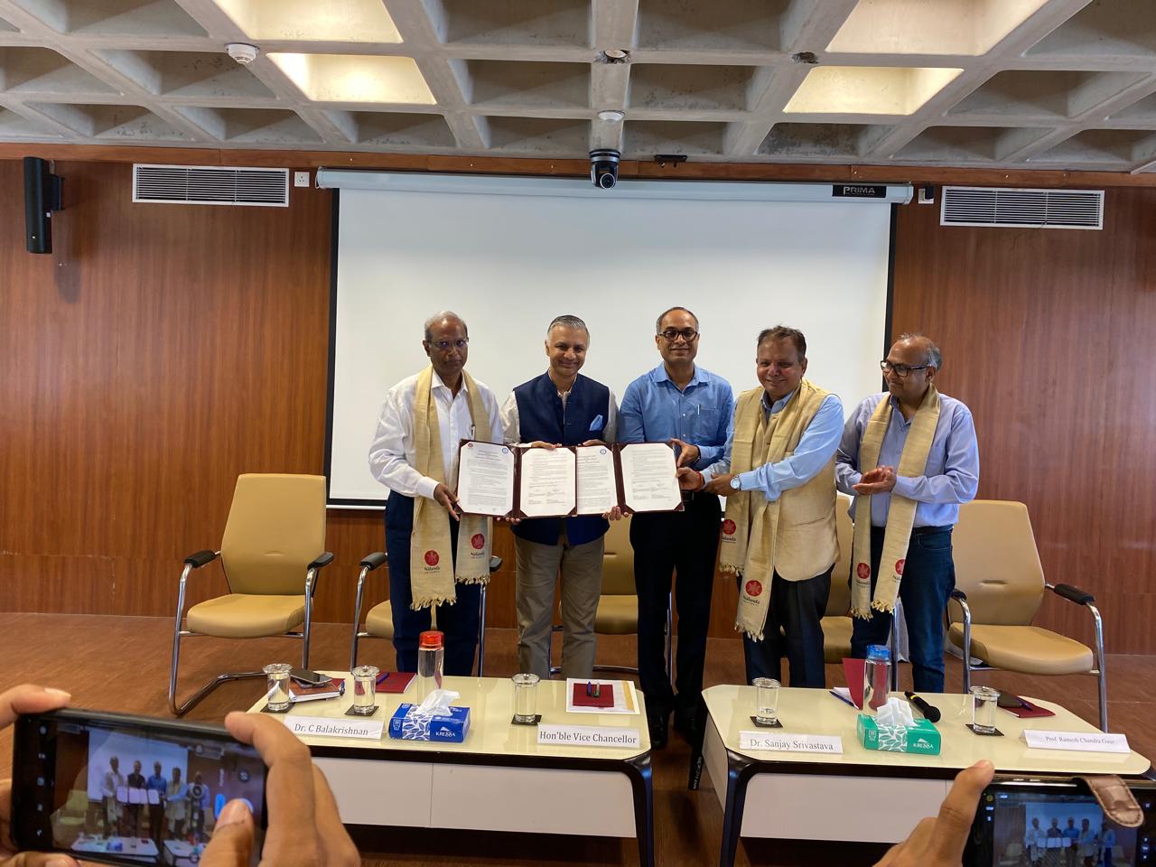MoU signed between Sindhu Central University, Ladakh and Nalanda University, Bihar